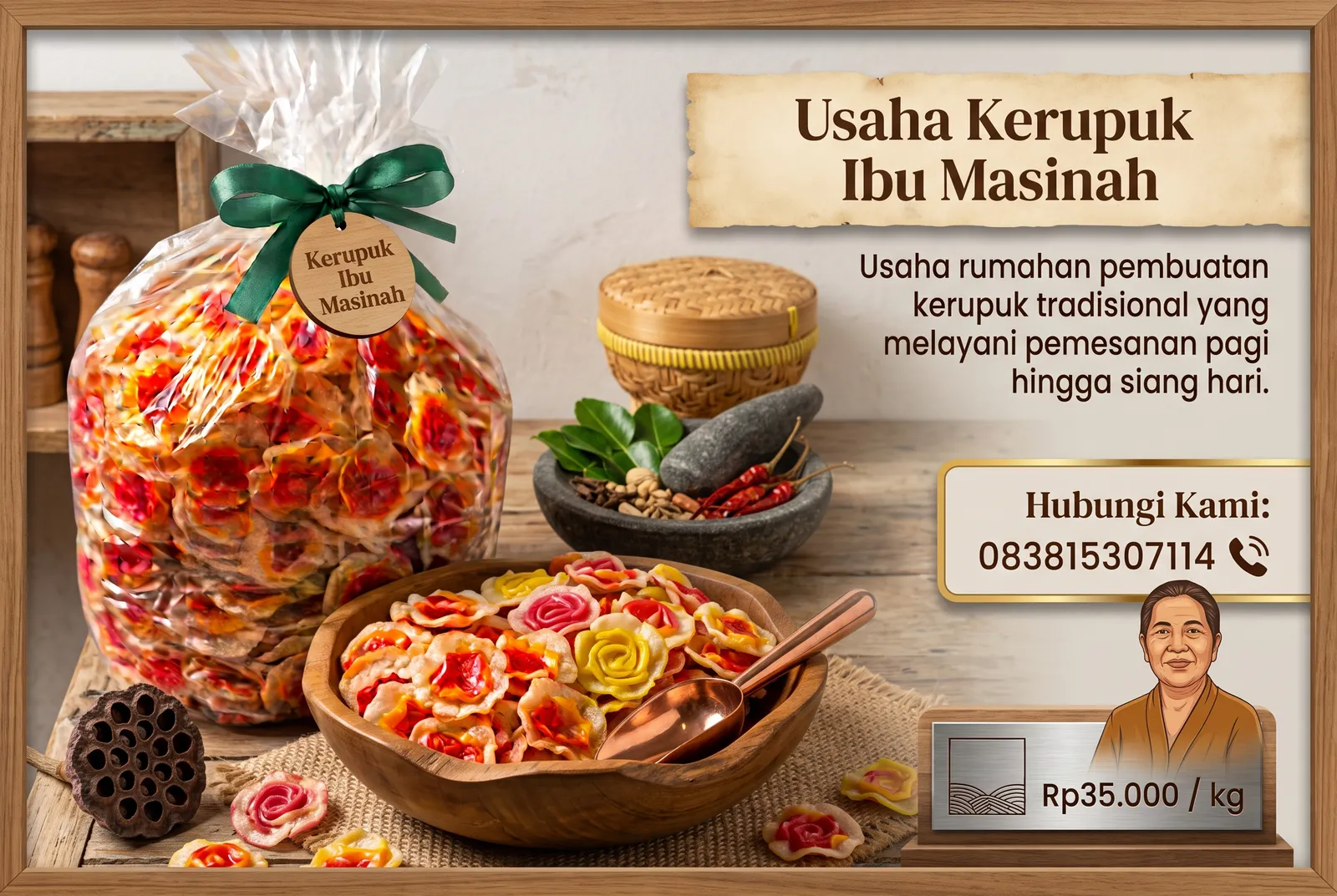 Foto profil Usaha Kerupuk Ibu Masinah
