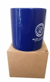 Mug glass sebagai bagian dari souvenir untuk pelaku UMKM.