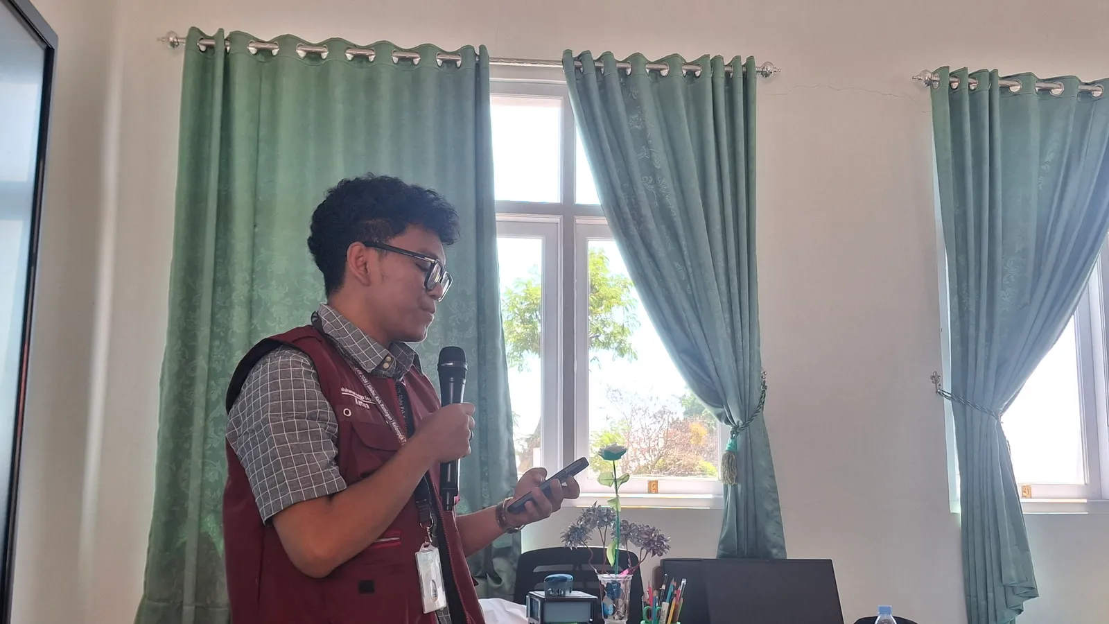 Kata sambutan dari ketua kelompok KKN T2