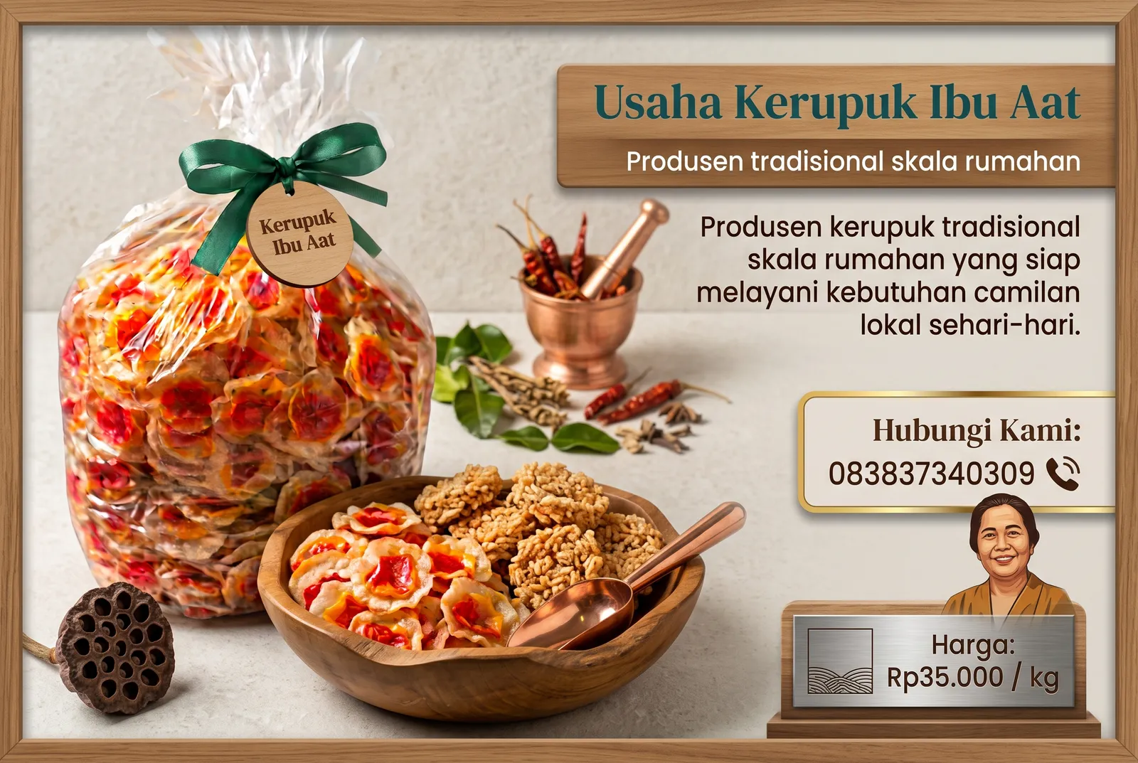 Foto profil Usaha Kerupuk Ibu Aat
